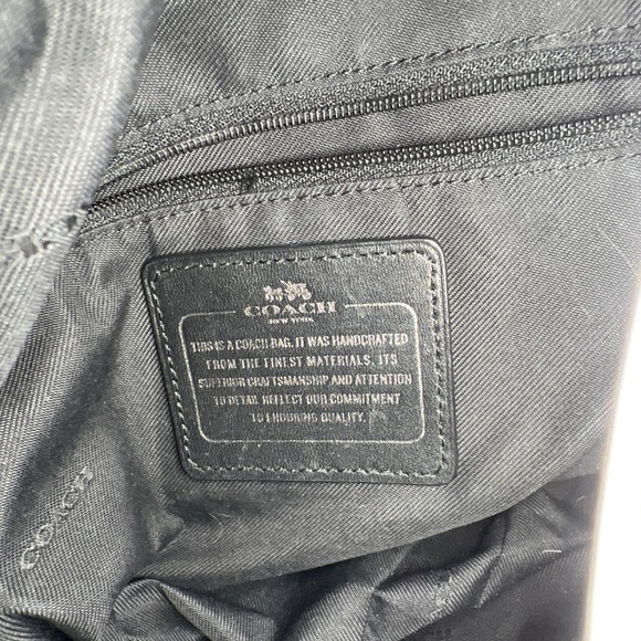 Coach Edie 31 Pebbled Leather Shoulder Bag Metallic Gunmetal 87399 - Picture 14 of 16